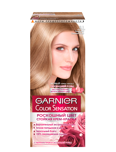 Краска для волос Garnier Color Sensation 8.1 Роскошный северный русый